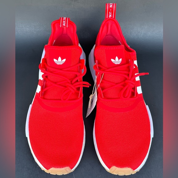 Adidas Men's NMD R1 Red Running Shoes 11.5 US Size NWB - Picture 6 of 11